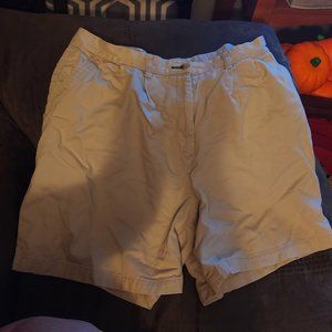 Ladies Tommy Hilfiger Khaki Shorts